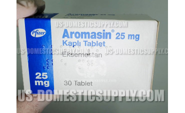 Aromasin exemestane 25mg 30 tablets